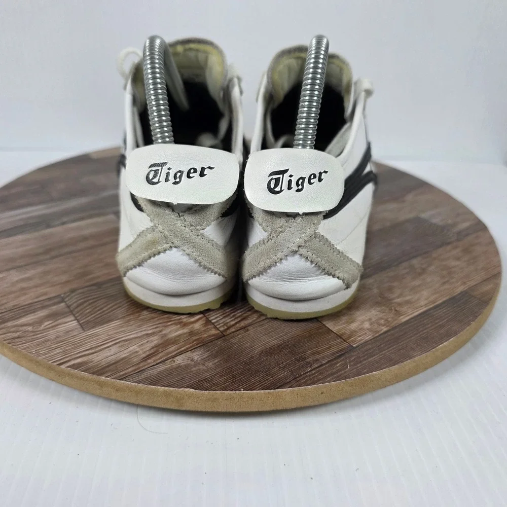 Onitsuka Tiger Mexico 66 Sneakers Mens Size 7 White Black Silver DL408